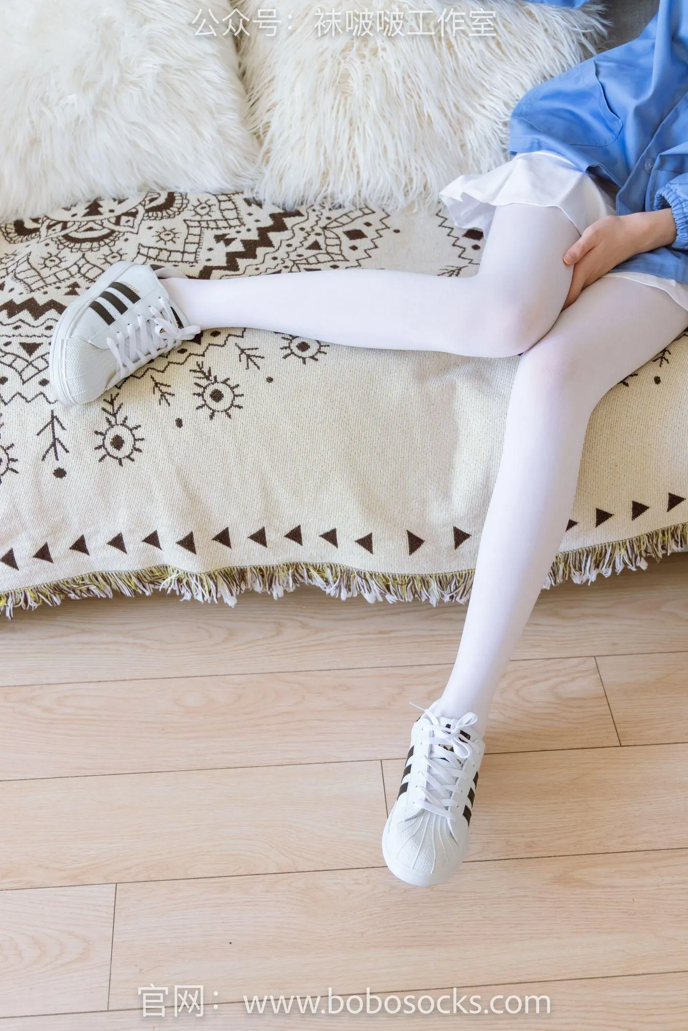 [BoBoSocks袜啵啵]NO.093 小甜豆-贝壳头、厚白丝 [132P]插图2